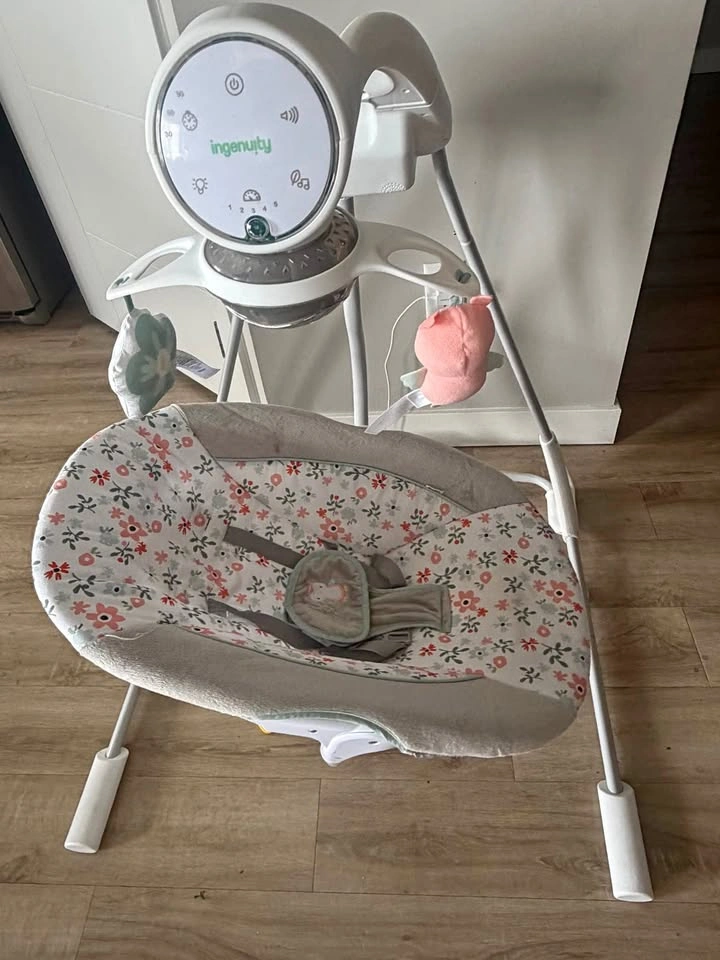 Ingenuity InLighten 5-Speed Baby Swing