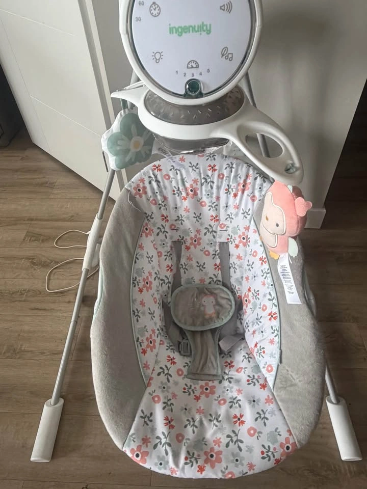 Ingenuity InLighten 5-Speed Baby Swing - photo 3