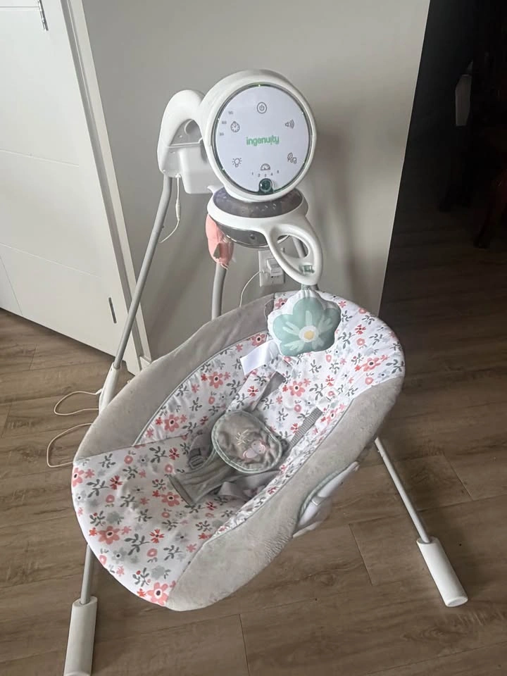 Ingenuity InLighten 5-Speed Baby Swing - photo 4