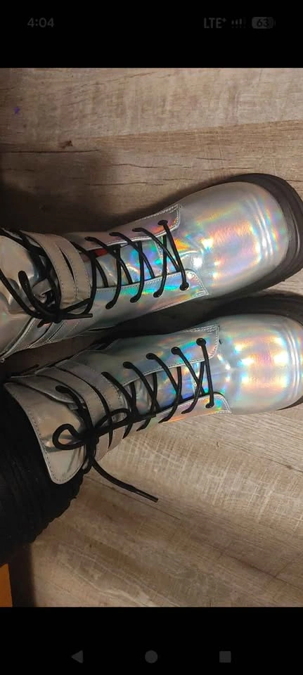 Demonia shaker-52 boots holographic - photo 5