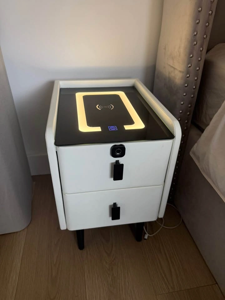 Smart Nightstand w/ Wireless Charger & Bluetooth Speaker - photo 5