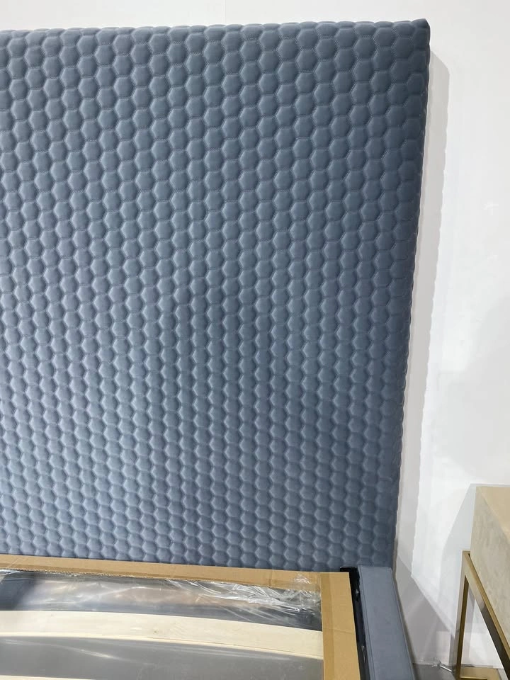 Dark Blue queen size brand new bed frame - photo 4