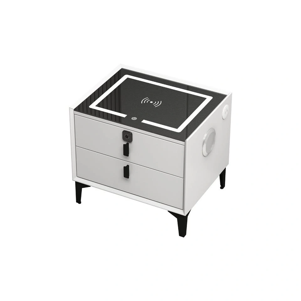 Glara Home Luxury Smart Nightstand with Wireless Charger - photo 2