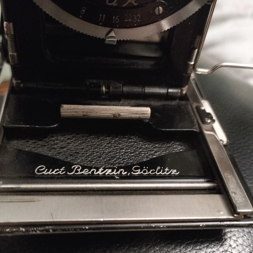 Vintage Benzin Primar Folding Camera FOR PARTS - Carl Zeiss Jena