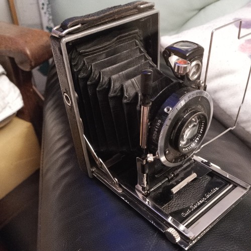 Vintage Benzin Primar Folding Camera FOR PARTS - Carl Zeiss Jena - photo 3