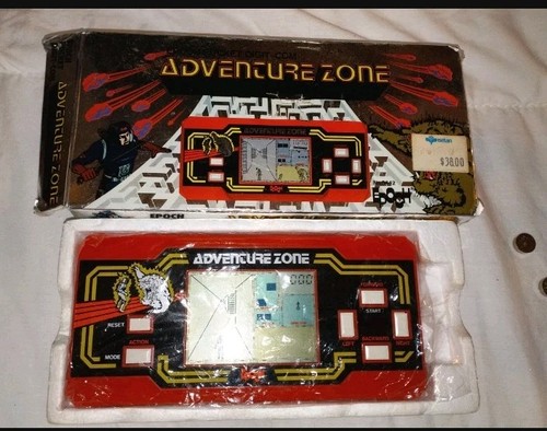 VINTAGE 1984 Epoch Adventure Zone LCD Handheld Game - TESTED