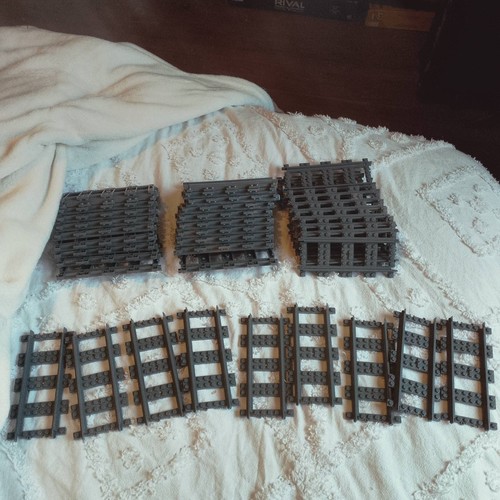 112pc Train Track Bulk Lot - 74 Straight & 38 Flex - photo 4