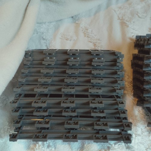 112pc Train Track Bulk Lot - 74 Straight & 38 Flex - photo 5