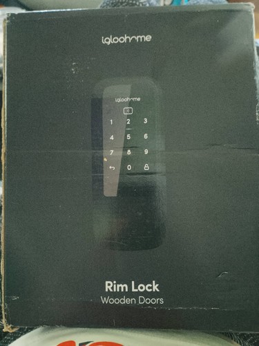 igloohome Smart Rim Lock RW1 - Keyless Bluetooth Smart Lock