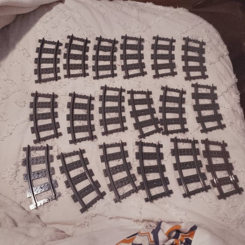 LEGO City Train Track Lot 67pc - 24 Straight, 18 Curved, 2 Switc - photo 3