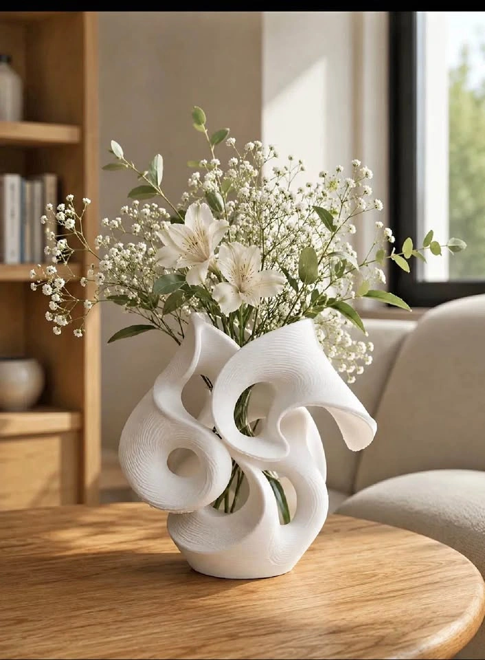 Modern Sculptural Vase