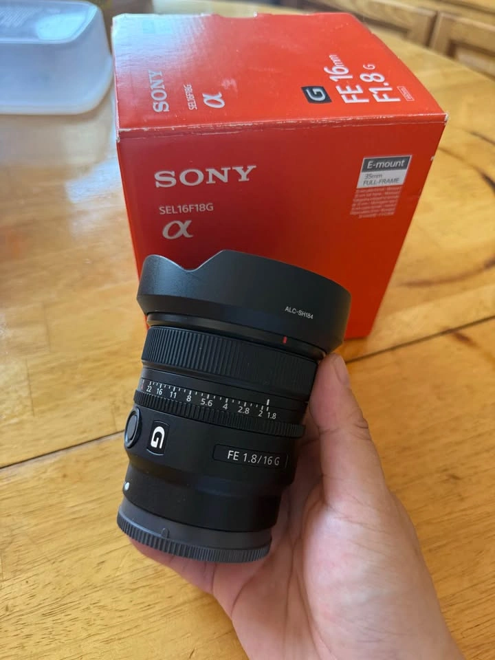 Sony 16mm F1.8 Full Frame Lens with Tiffen 67mm Filter - photo 3