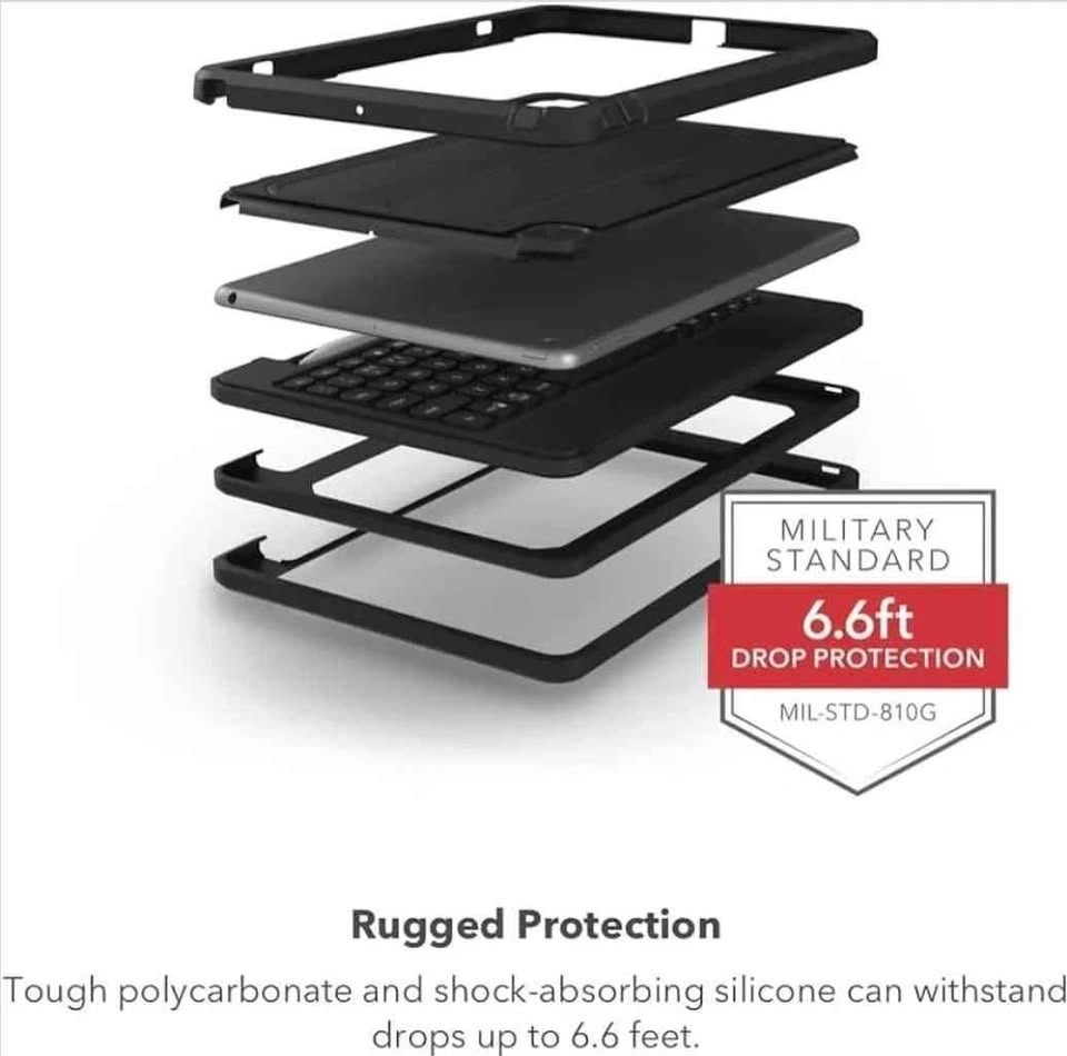 ZAGG Rugged Book iPad Pro 11-inch (M4) Keyboard Case - photo 3