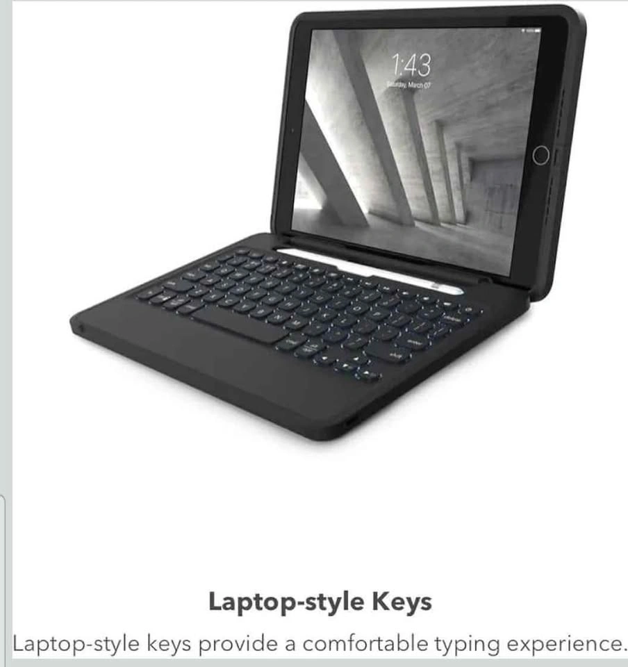 ZAGG Rugged Book iPad Pro 11-inch (M4) Keyboard Case - photo 5