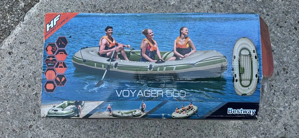 Bestway Hydro-Force Voyager 500 inflatable boat