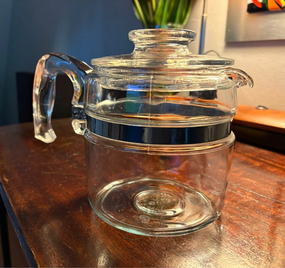 Vintage 1960’s Pyrex Flameware 4-Cup Teapot / Coffee Carafe - photo 4
