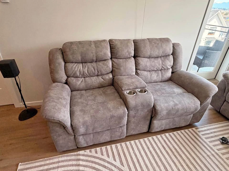 Recliner couch 3 piece and 2 piece moving sale