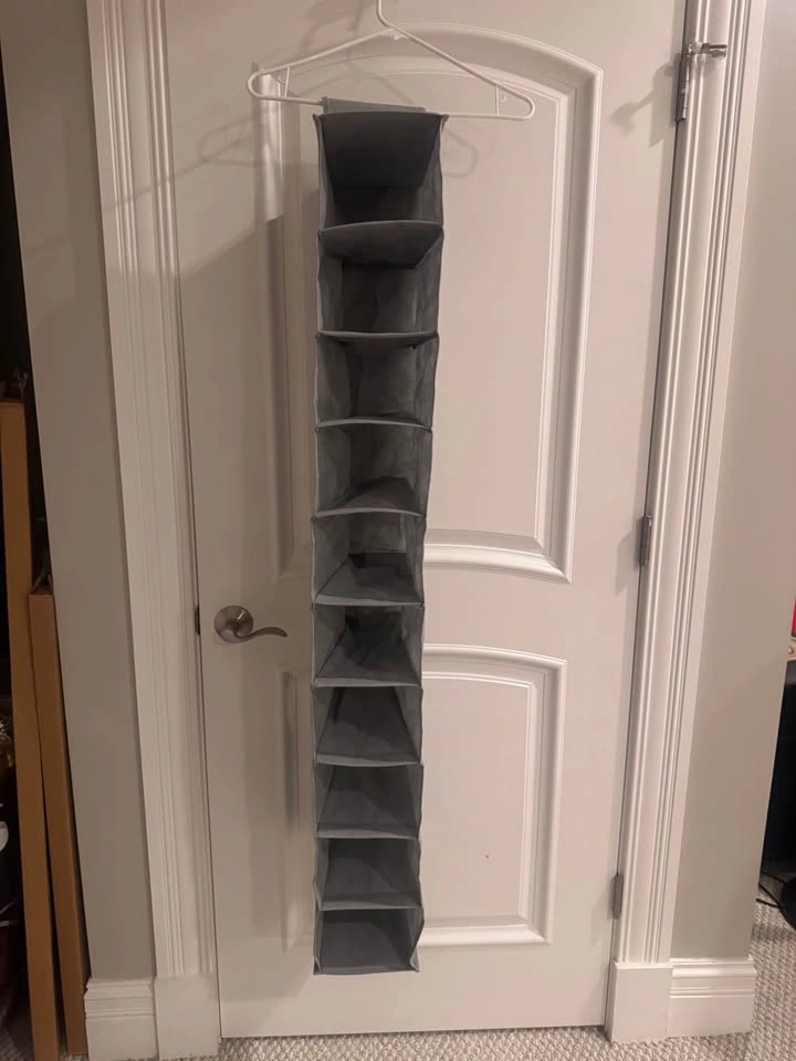 Set of 2 10-tier Hanging Shoe Organizers - photo 3
