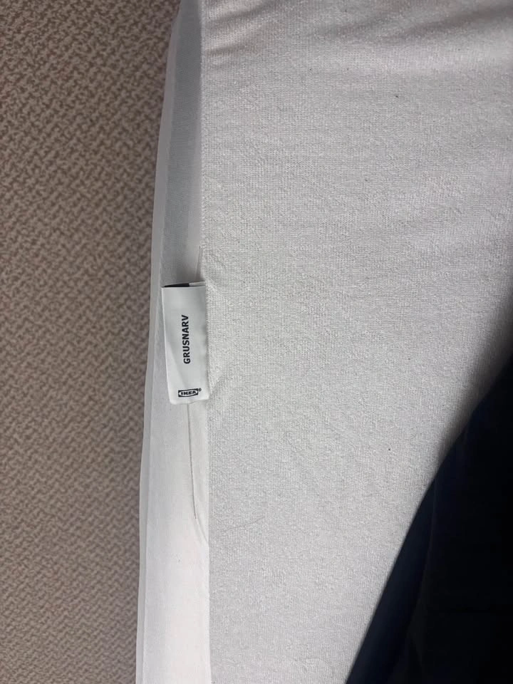 IKEA SLATTUM Queen Bed Frame and Mattress - photo 4