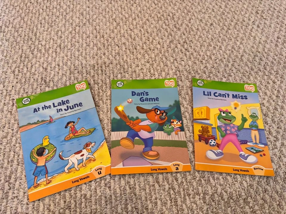 Brand New Set of 3 LeapFrog Learn to Read Phonics Books