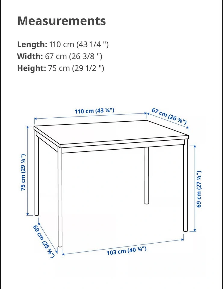 IKEA Sandsberg Table/Desk/Dining Table - photo 3