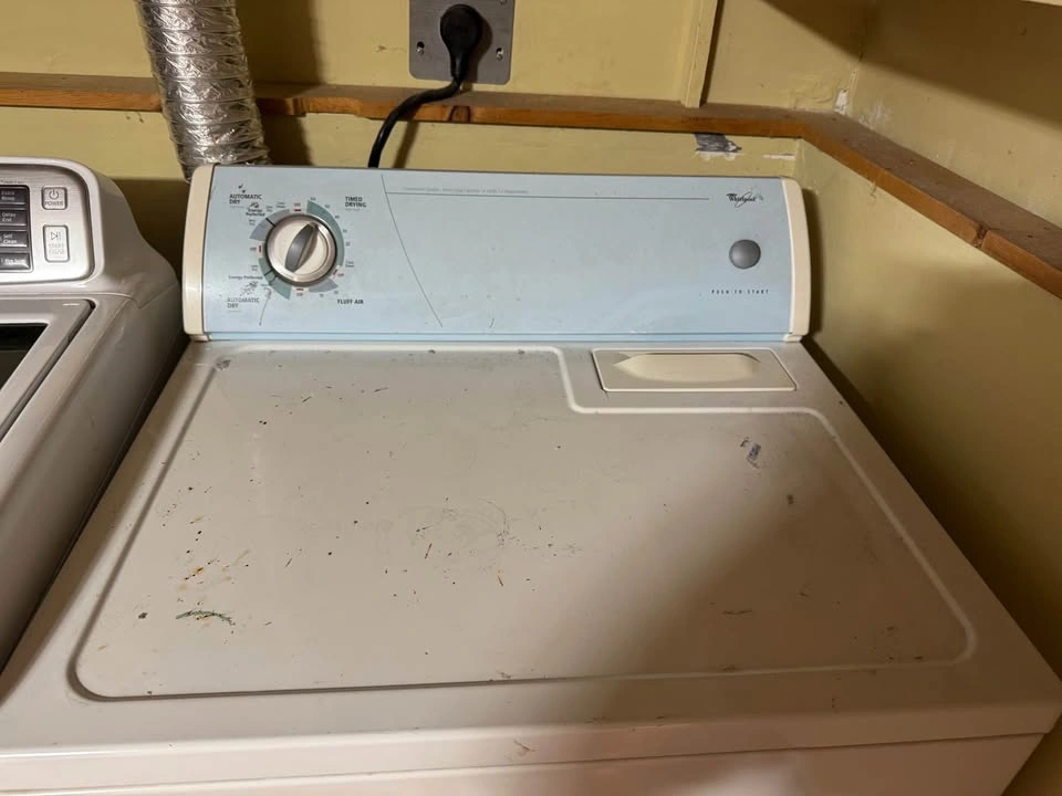 White Electric Dryer – Excellent Working Condition – $200 - photo 3