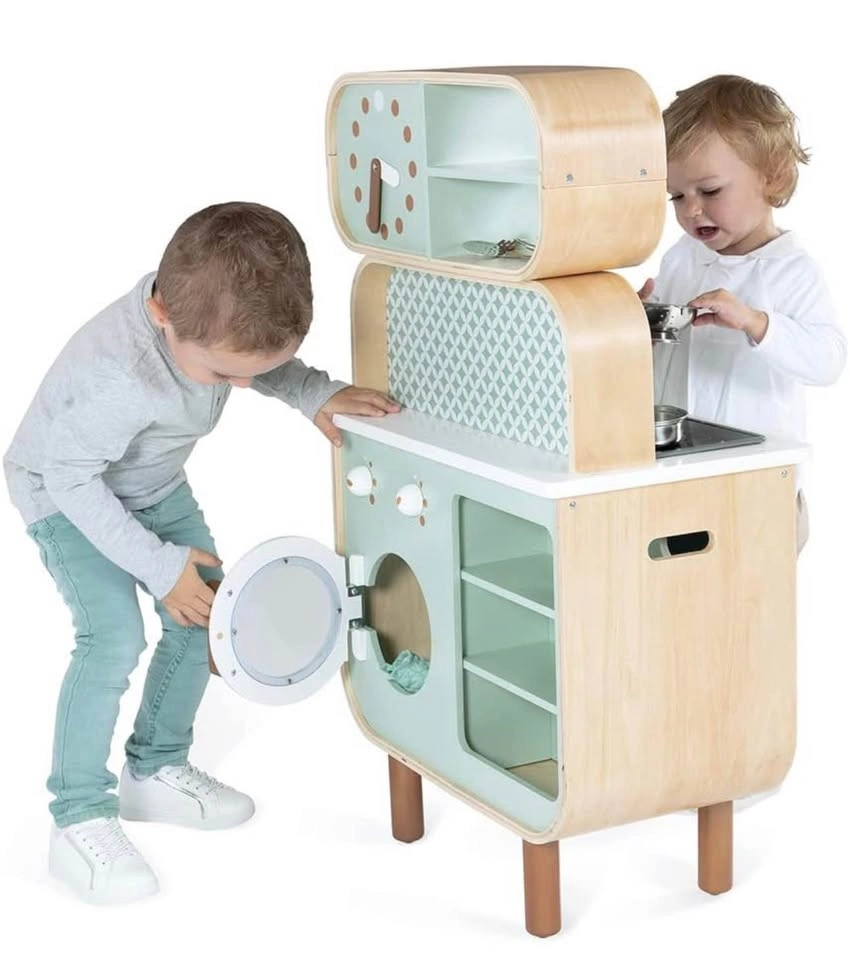 Brand New - Janod Cooker Reverso Wooden Play Kitchen - photo 5
