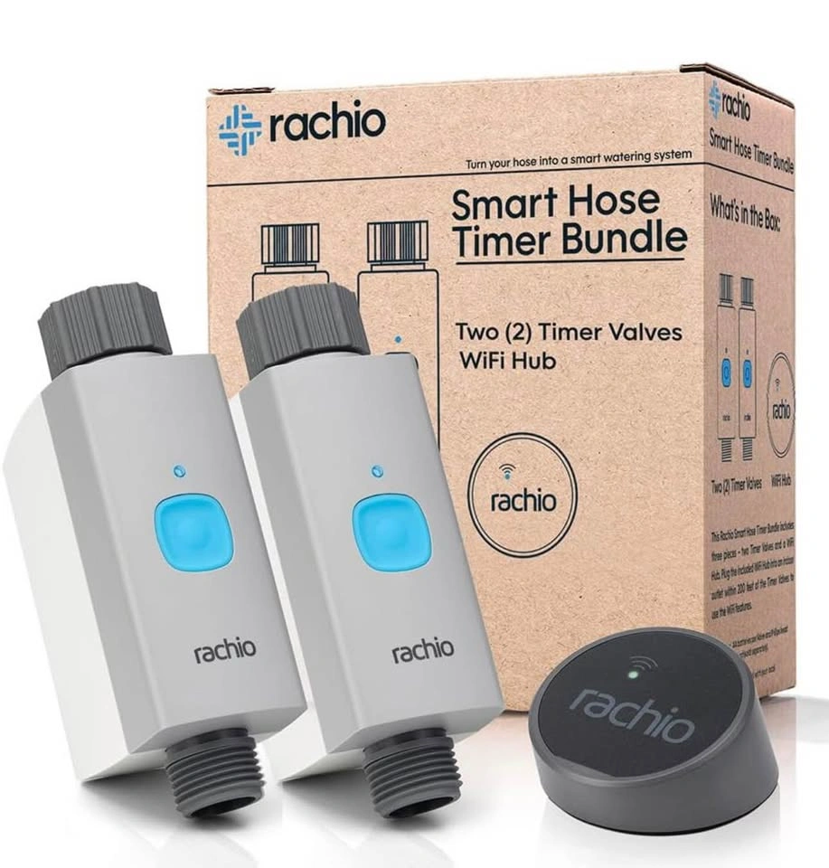 Rachio Smart Hose Timer (2 Valves + 1 WiFi Hub) - Brand New - photo 2