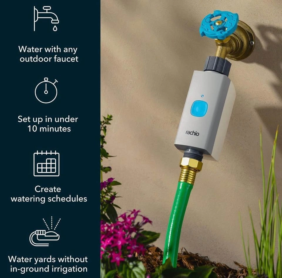 Rachio Smart Hose Timer (2 Valves + 1 WiFi Hub) - Brand New - photo 4