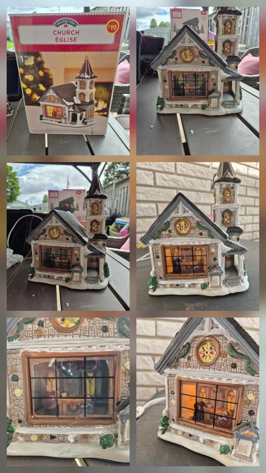 Holiday Time Christmas Village Collection Set - photo 4