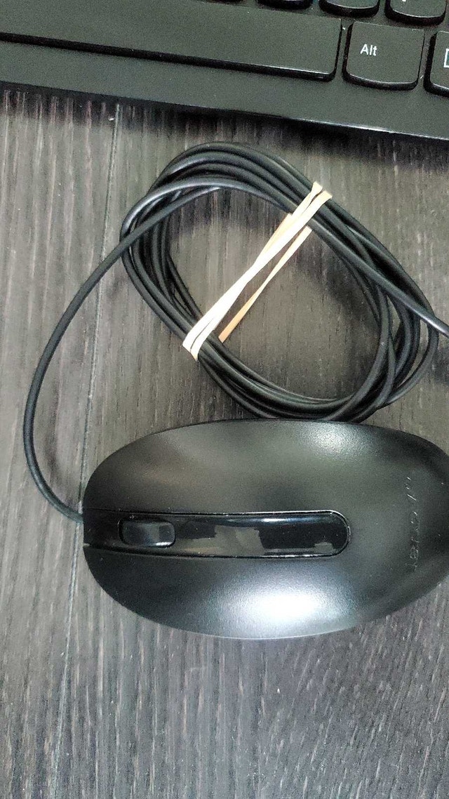 Lenovo Wired Keyboard & Mouse Combo (Lightly Used) - photo 2