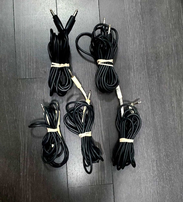 Pro Instrument Cables (lot sale)