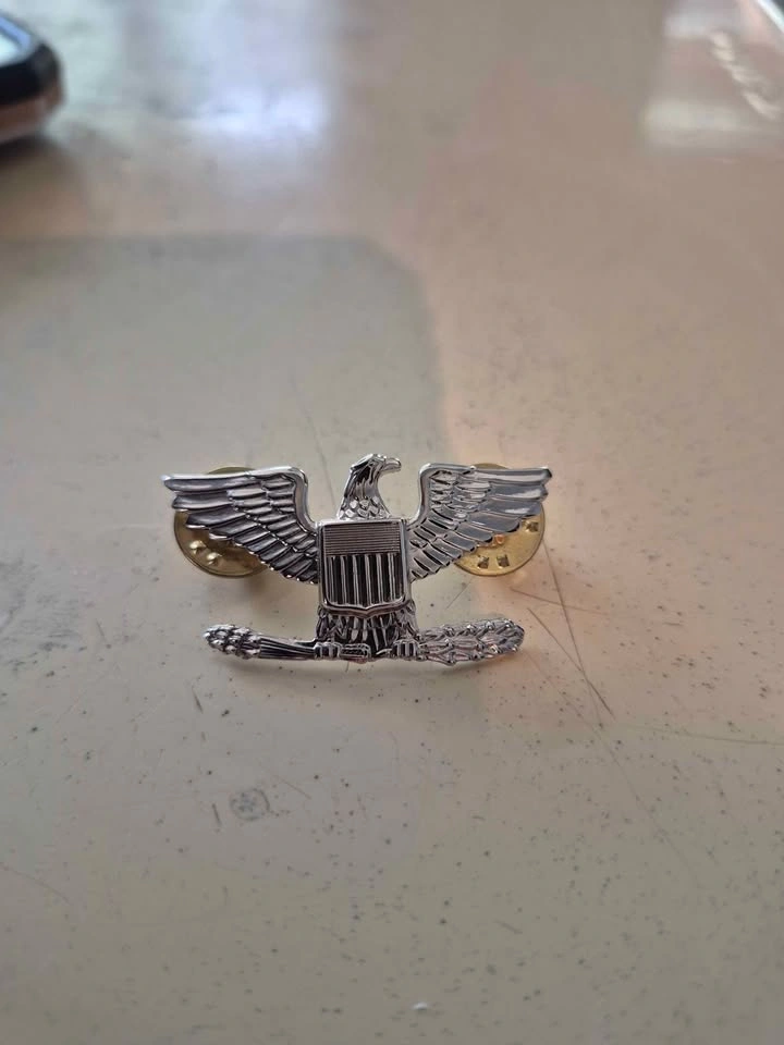 U.S. military "Colonel" pin - photo 2