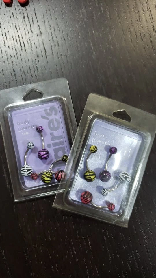 14 gauge belly jewelry $10 ea