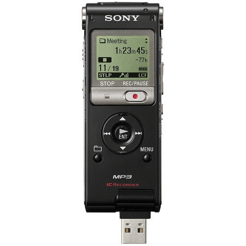 Sony ICD-UX300 4GB Digital Voice Recorder (Black) - photo 2