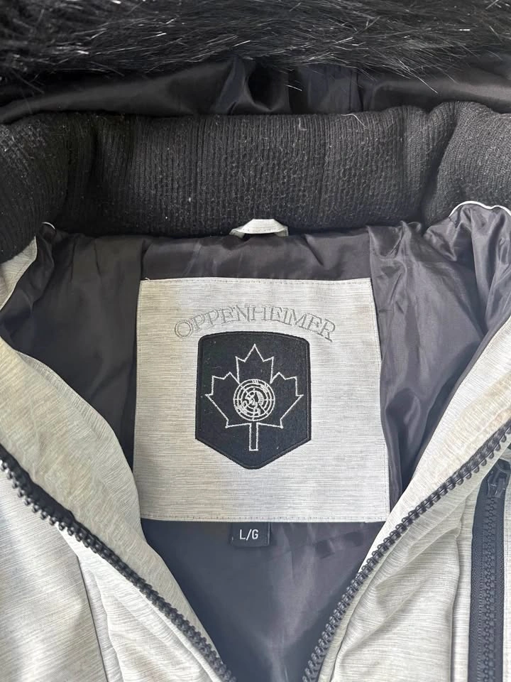 Snow Jacket Oppenheimer Grey Hood