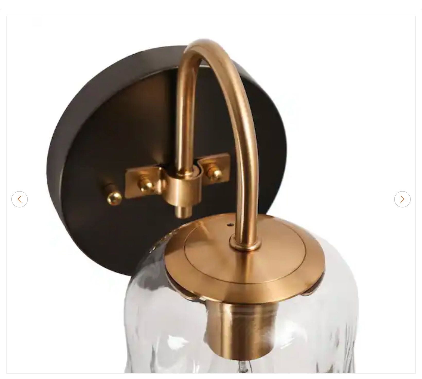 Cellar Gunmetal Gray 1-Light Wall Sconce Mason Jar Shade - photo 4