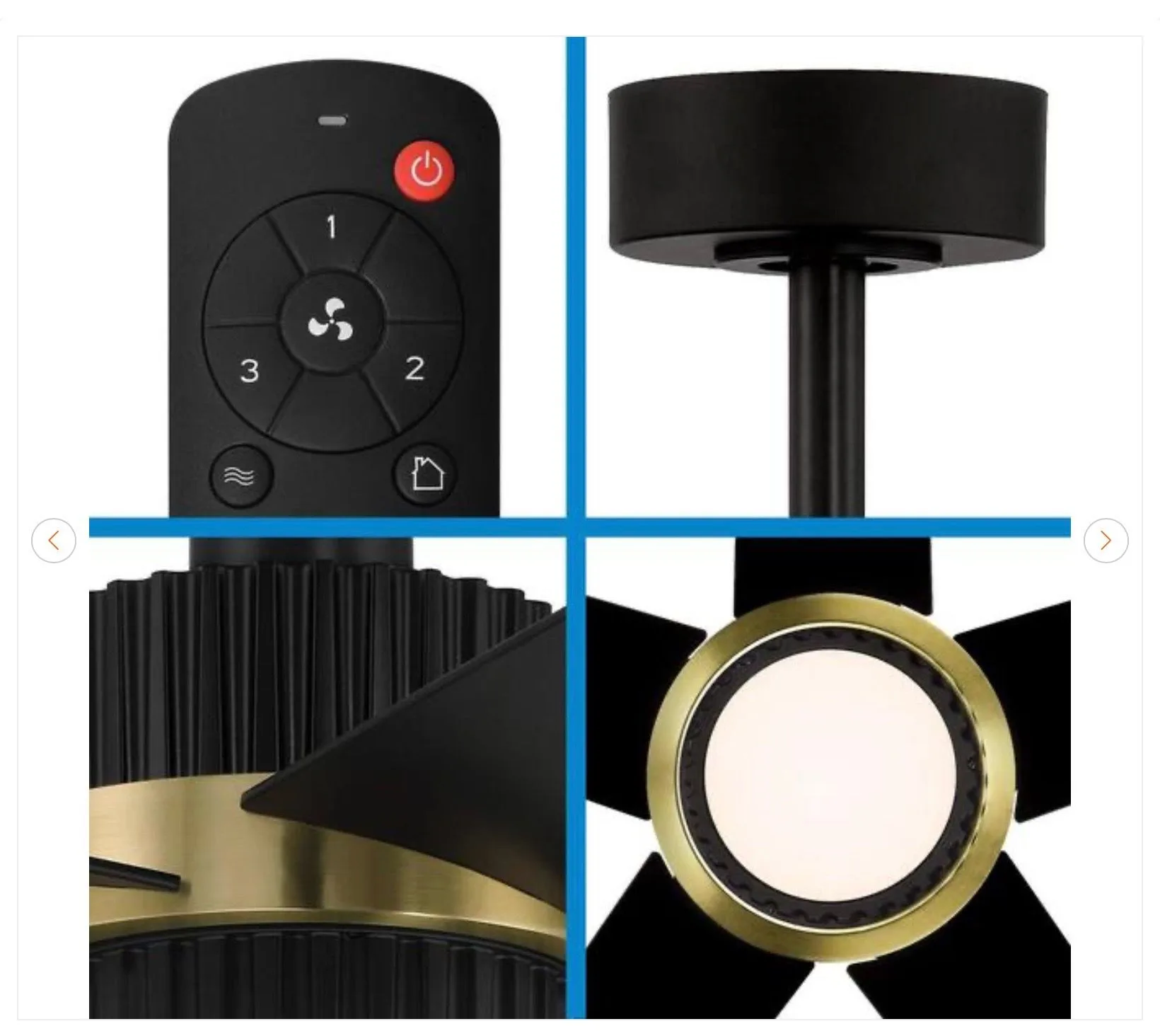 Cassique 52 in. Indoor/Outdoor LED Ceiling Fan - New - photo 4