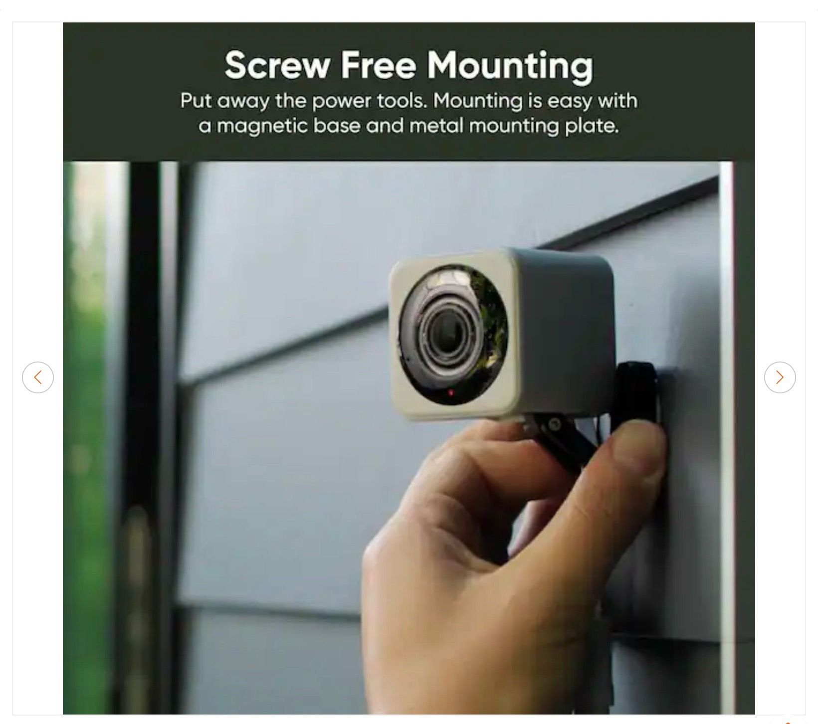 Wyze Cam v4 Wi-Fi 2.5K QHD Indoor/Outdoor Security Camera - photo 3
