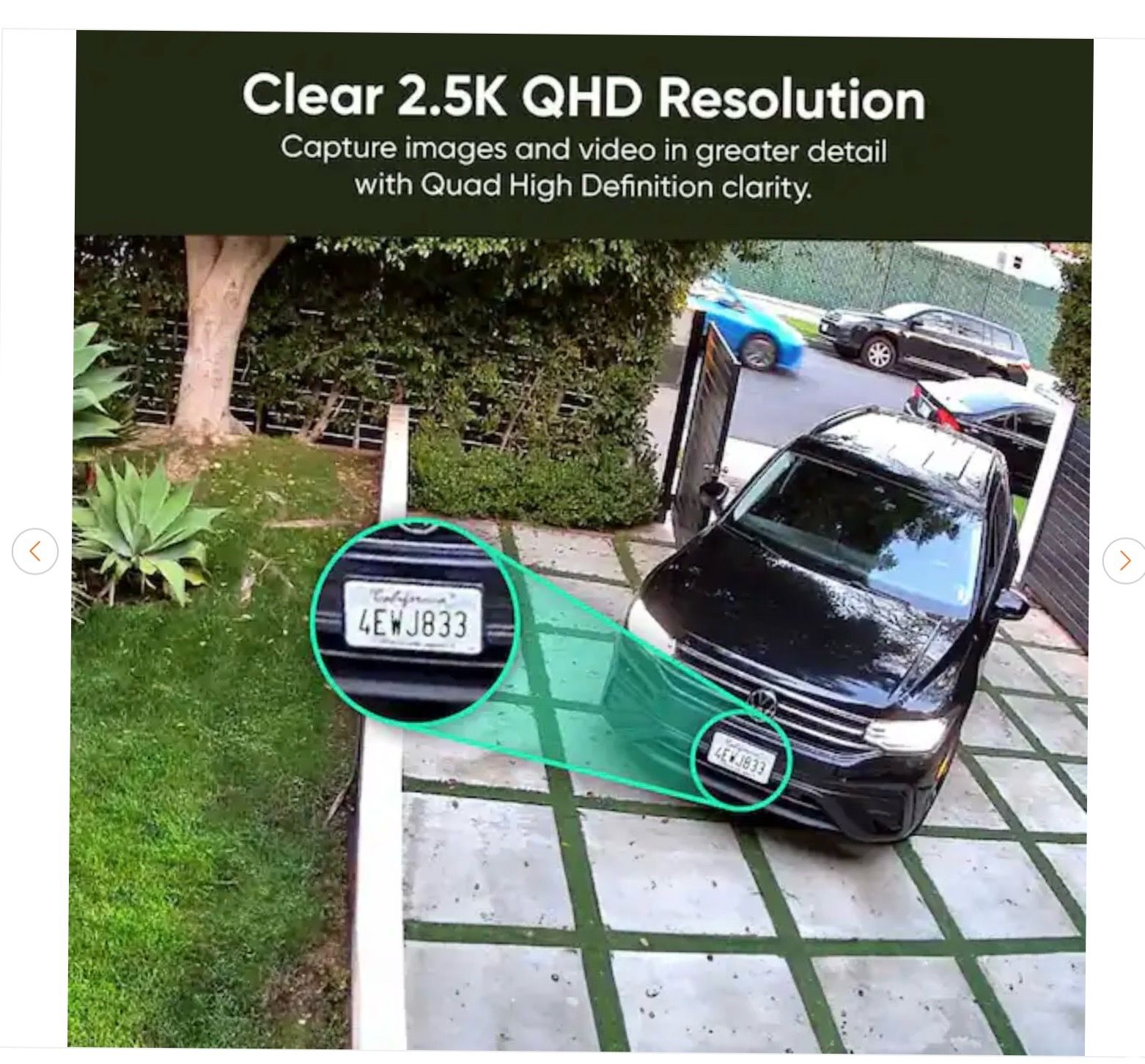 Wyze Cam v4 Wi-Fi 2.5K QHD Indoor/Outdoor Security Camera - photo 5