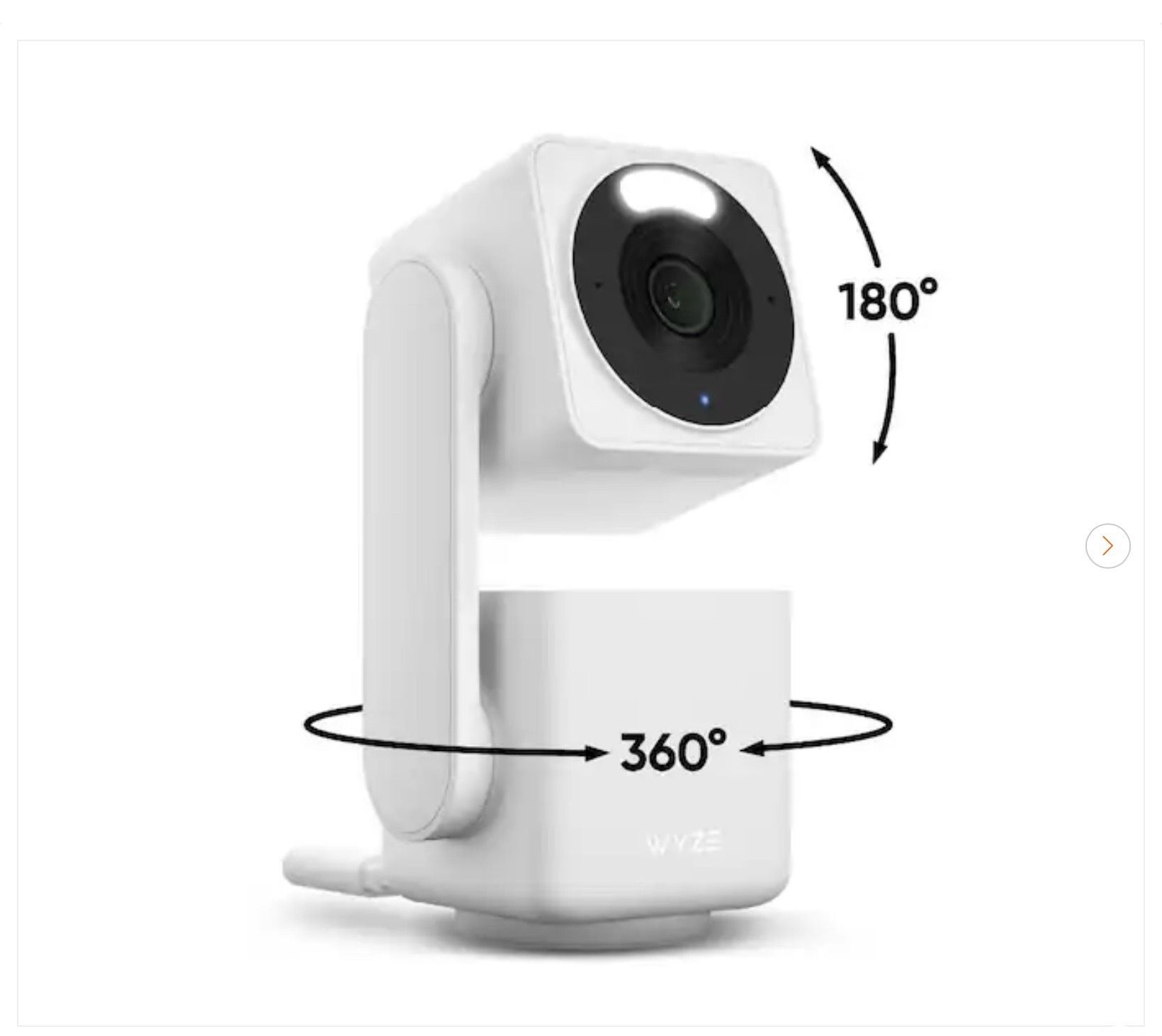Wyze Cam Pan v4, 4K UHD Indoor/Outdoor Security Camera - New
