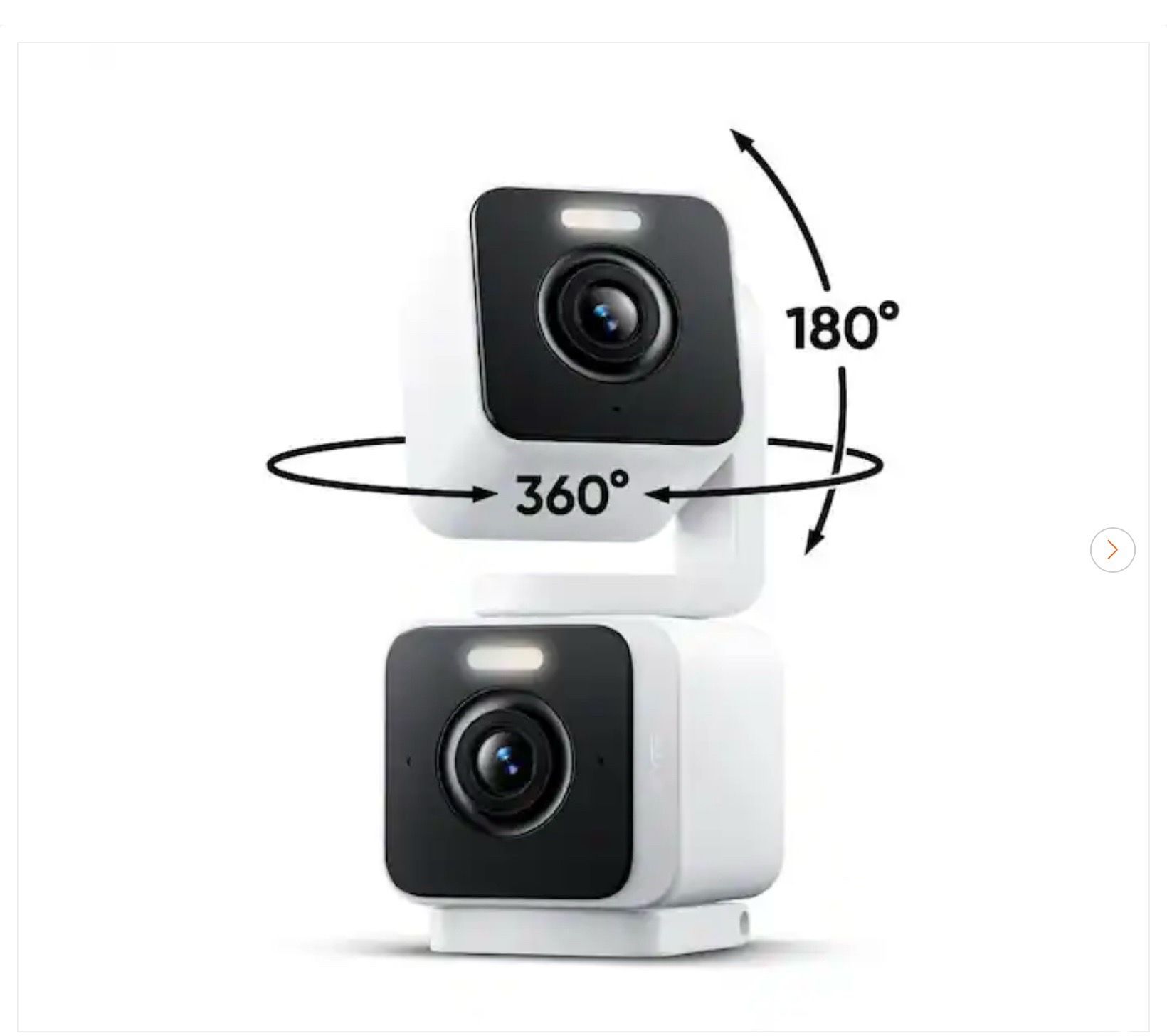 Wyze Pan Cam Duo, Dual Cam Indoor/Outdoor, 2K Security Camera