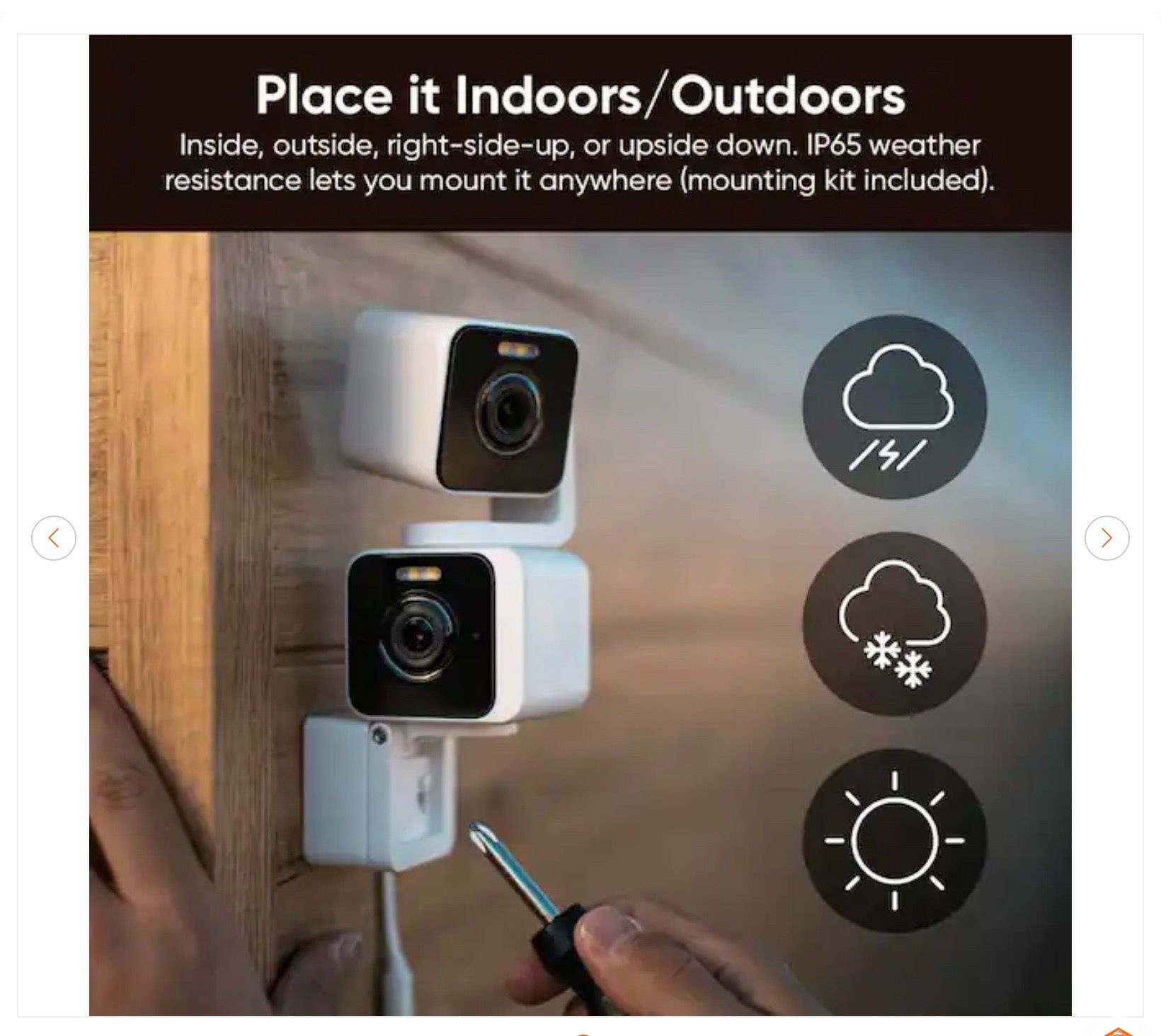 Wyze Pan Cam Duo, Dual Cam Indoor/Outdoor, 2K Security Camera - photo 3