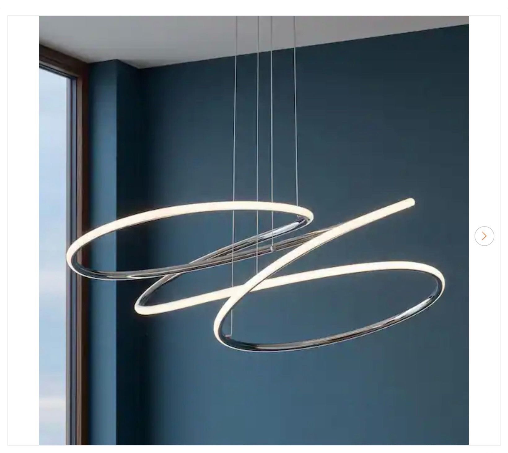 Artika Swirl Butterfly 26W LED Pendant Light - New