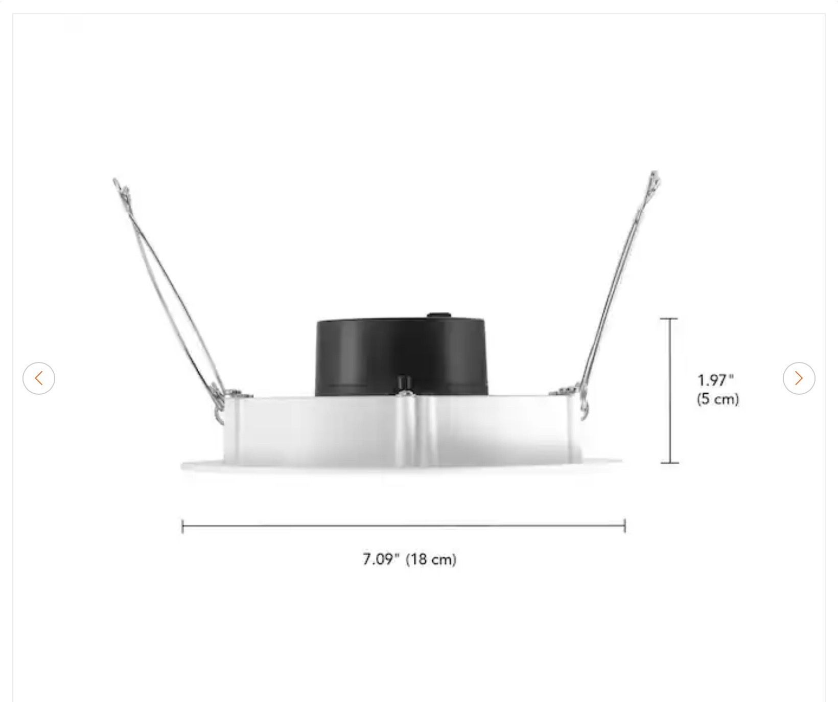 Commercial Electric 6-inch LED Recessed Light - New - photo 3