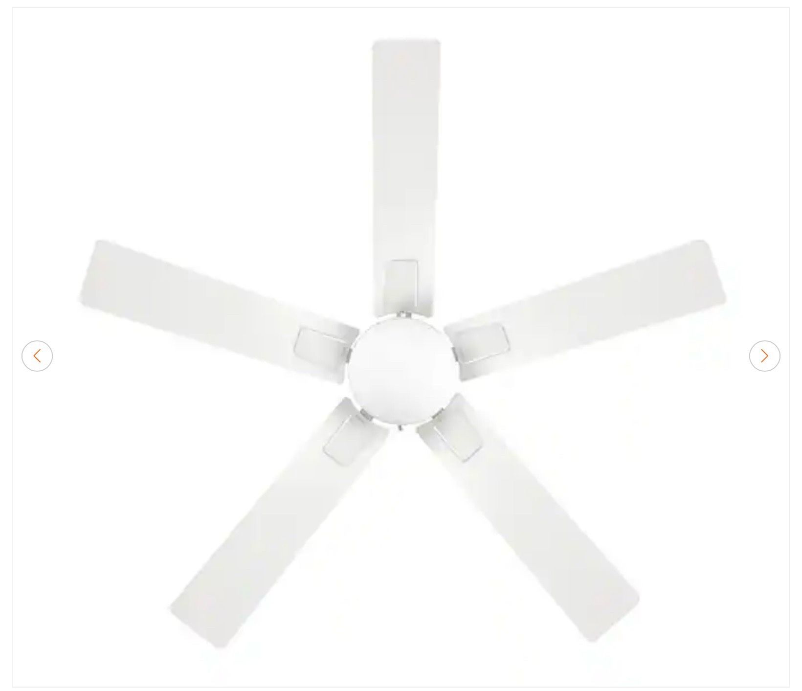 Hampton Bay 52 in. Corwin Indoor/Outdoor Matte White LED Ceiling - photo 2