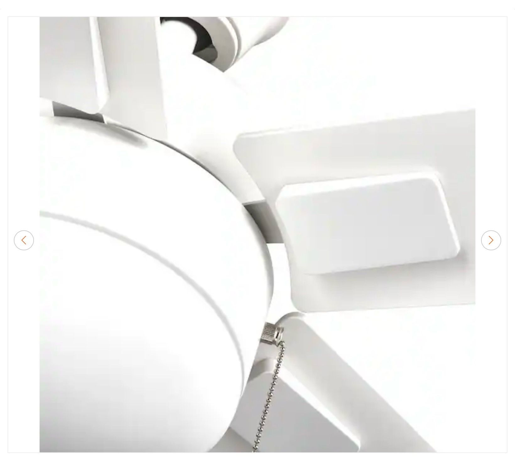 Hampton Bay 52 in. Corwin Indoor/Outdoor Matte White LED Ceiling - photo 3