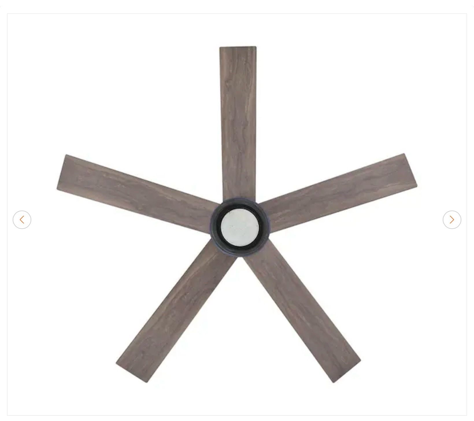 Hampton Bay Crysalis 52 in. Matte Black Ceiling Fan - New - photo 4