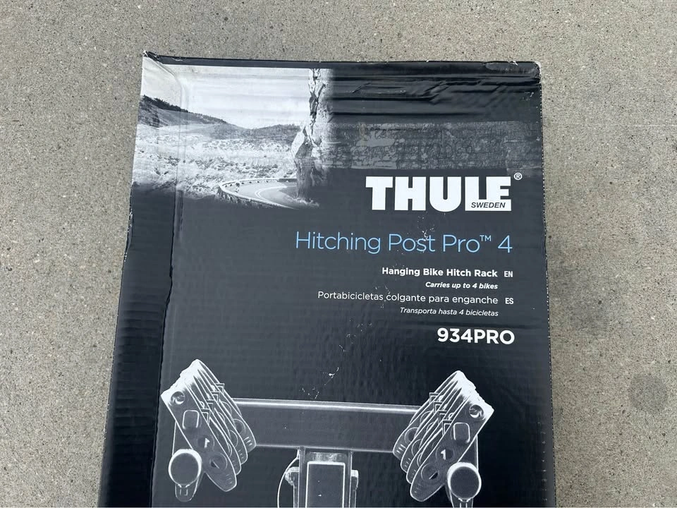 Brand New Thule Hitching Post Pro 4 Bike Hitch Rack 934PRO - photo 2