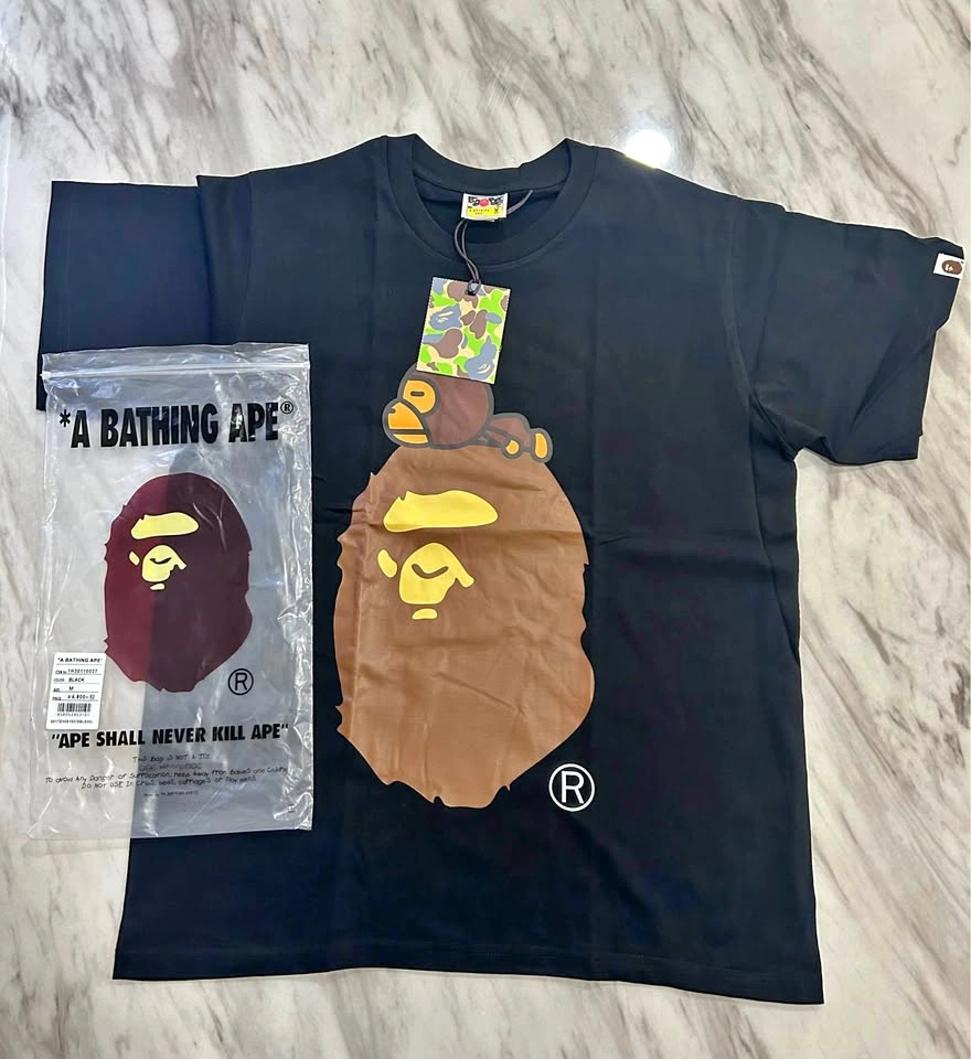 Bape tee medium & large